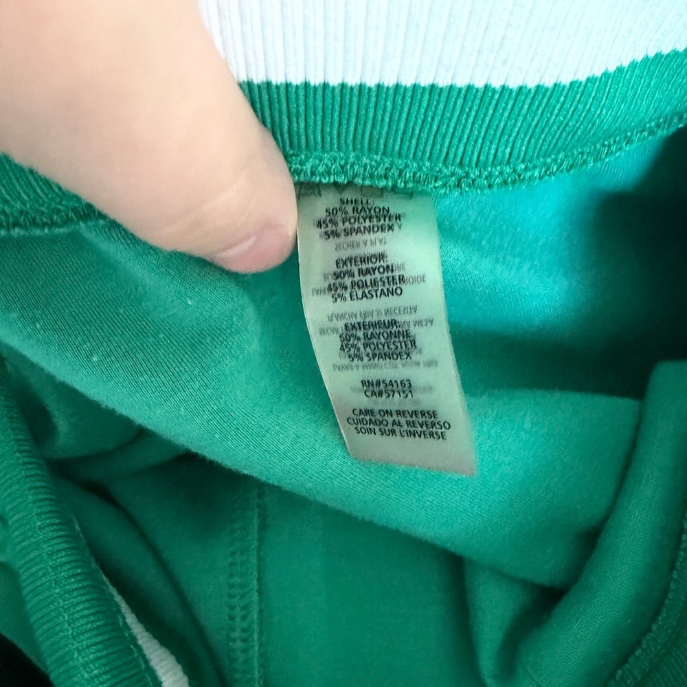 Karl Lagerfeld green tracksuit joggers size M - Picture 4 of 5